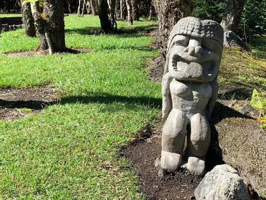 Hau'Oli Place Tiki Cottage In Volcano Exteriér fotografie